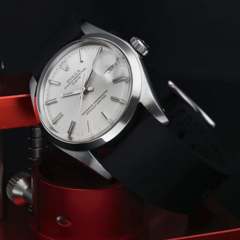 1974 Vintage Rolex ref. 1500 Oyster Perpetual Date 34mm, Revisionato! - immagine 6