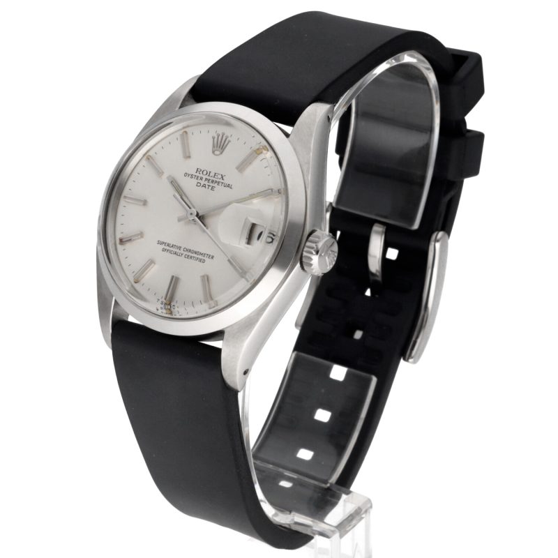 1974 Vintage Rolex ref. 1500 Oyster Perpetual Date 34mm, Revisionato! - immagine 2