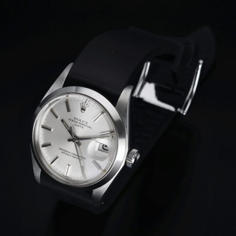 1974 Vintage Rolex ref. 1500 Oyster Perpetual Date 34mm, Revisionato! - immagine 12