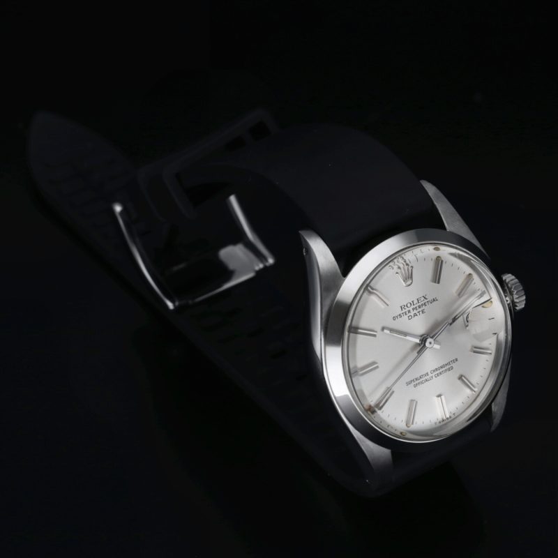 1974 Vintage Rolex ref. 1500 Oyster Perpetual Date 34mm, Revisionato! - immagine 11