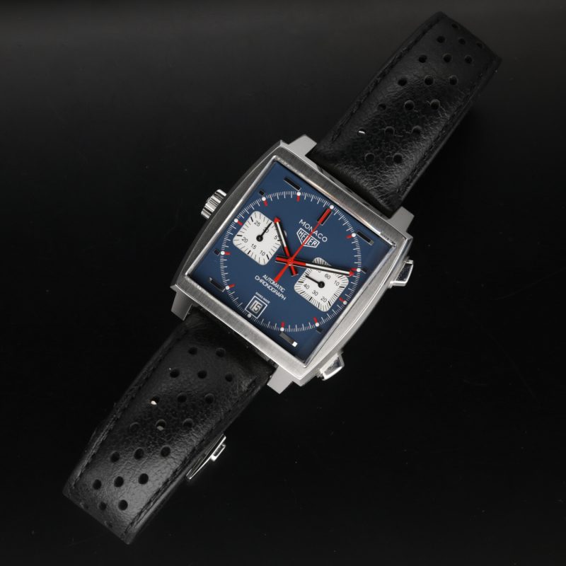 2021 TAG Heuer CAW211P.FC6356 Monaco Steve McQueen, Scatola, Libretto, Garanzia - immagine 12