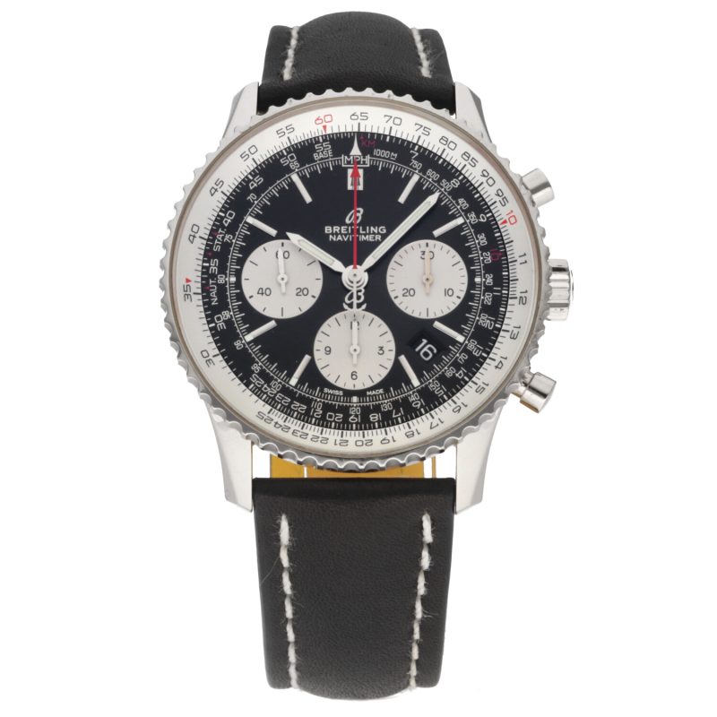 2018 Breitling AB0121211B1X1 Navitimer 1 B01 Crono Automatico 43 mm. Scatola, Libretti, COSC, Garanzia - immagine 3