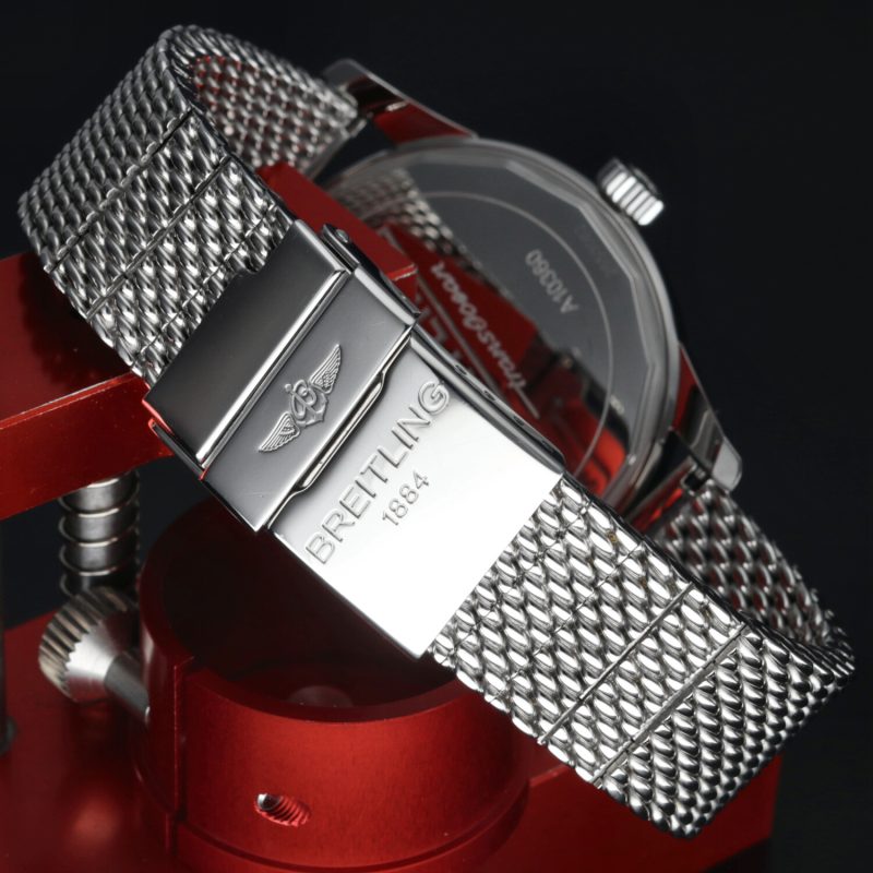 2013 Breitling ref. A1036012/G721/154A Transocean Automatico 43 mm, Service box+Revisione Breitling - immagine 7