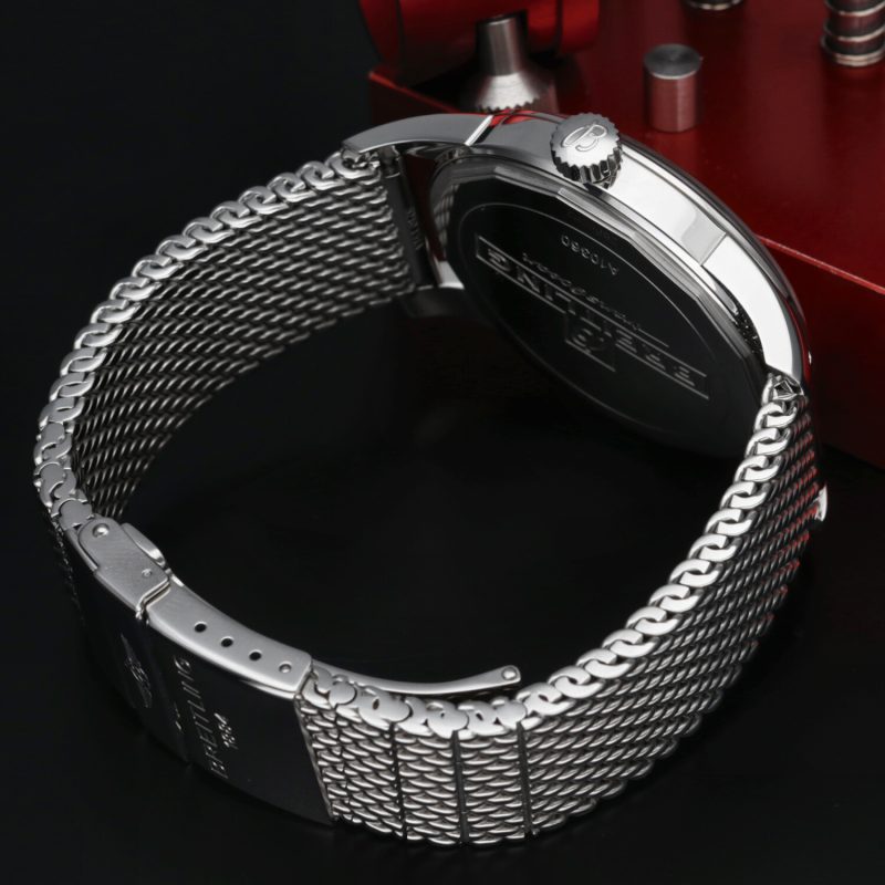 2013 Breitling ref. A1036012/G721/154A Transocean Automatico 43 mm, Service box+Revisione Breitling - immagine 10