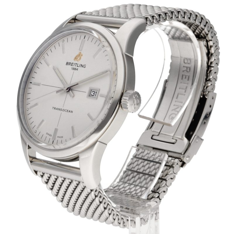 2013 Breitling ref. A1036012/G721/154A Transocean Automatico 43 mm, Service box+Revisione Breitling - immagine 2