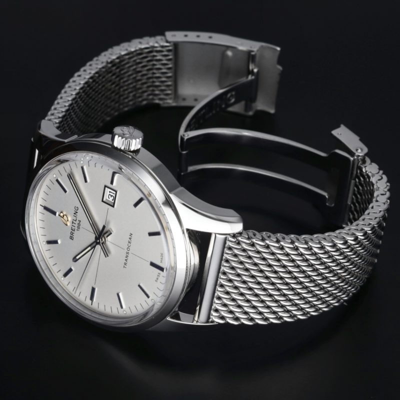 2013 Breitling ref. A1036012/G721/154A Transocean Automatico 43 mm, Service box+Revisione Breitling - immagine 14