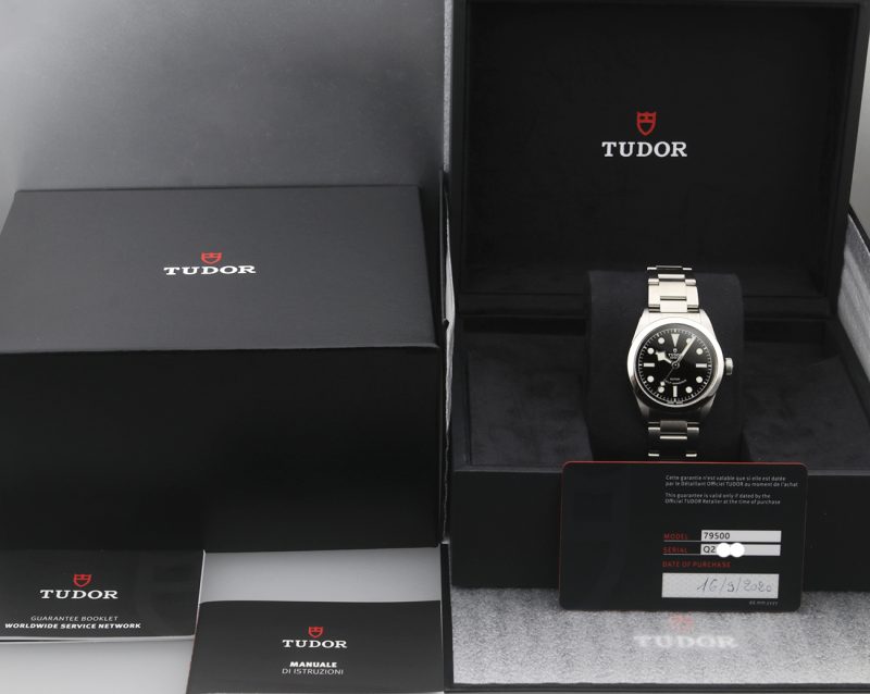 2020 Mai Indossato Tudor ref. M79500-0007 Black Bay Automatico 36 mm. Scatola, Libretto, Garanzia - immagine 17