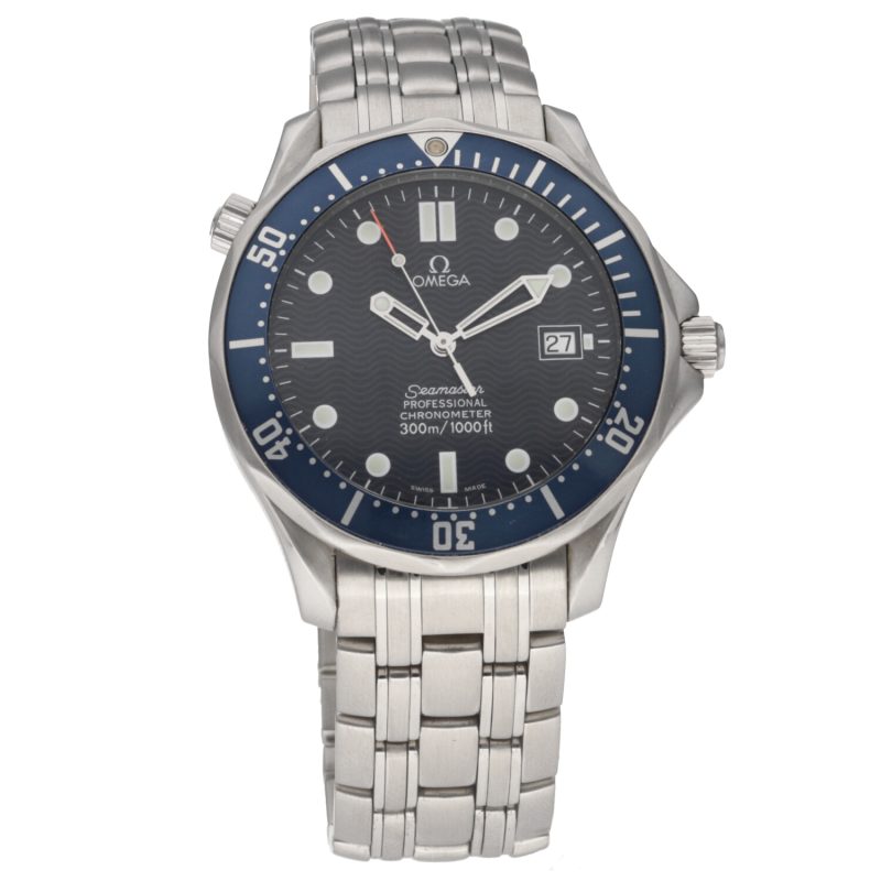 1999 Omega ref. 25318000 Bond Seamaster 300M Automatico 41 mm, Scatola+Garanzia+Libretti+Revisione Omega - immagine 3