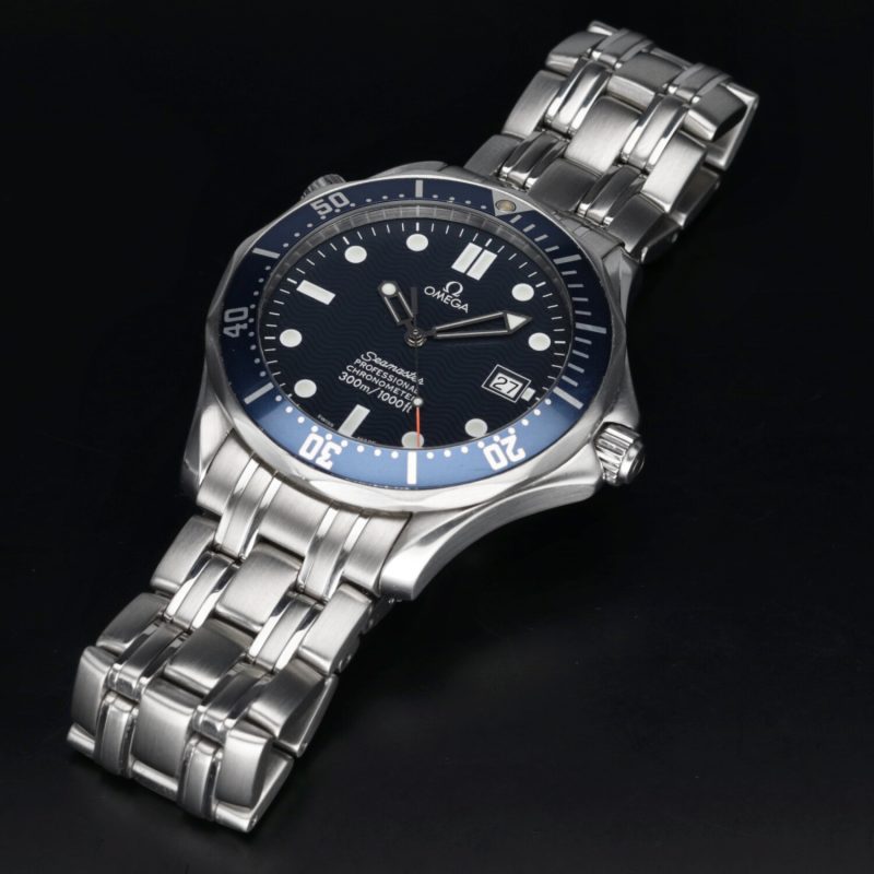 1999 Omega ref. 25318000 Bond Seamaster 300M Automatico 41 mm, Scatola+Garanzia+Libretti+Revisione Omega - immagine 12