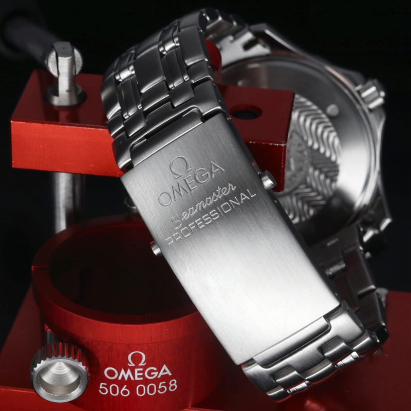 1999 Omega ref. 25318000 Bond Seamaster 300M Automatico 41 mm, Scatola+Garanzia+Libretti+Revisione Omega - immagine 7