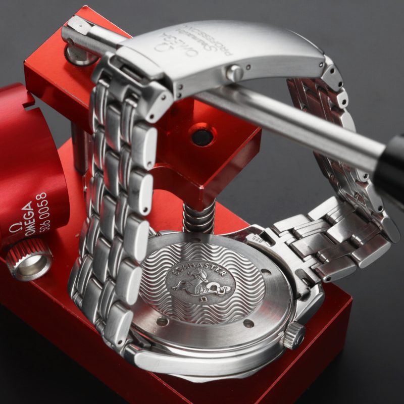 2002 ca. Non Lucidato Omega ref. 25318000 Bond Seamaster 300M Automatico 41 mm. Scatola, Libretto, Garanzia - immagine 10