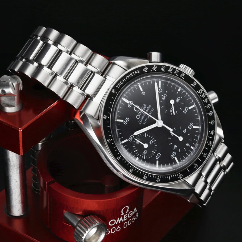 ca. 1998 Omega ref. 35105000 Speedmaster Automatic Reduced 39 mm. Box+Booklet - Image 6