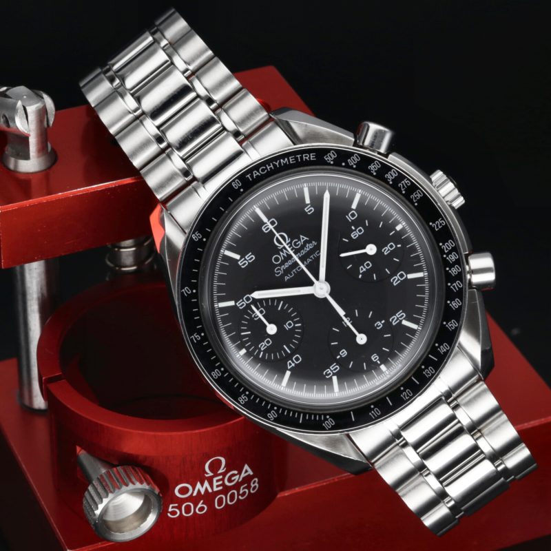 ca. 1998 Omega ref. 35105000 Speedmaster Automatic Reduced 39 mm. Box+Booklet - Image 5