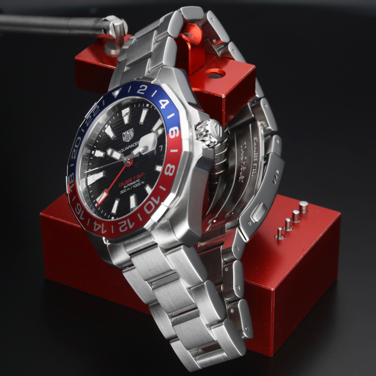 2020 TAG Heuer ref. WAY201F.BA0927 Aquaracer GMT Automatic 43 mm. Full set OeD Vintage