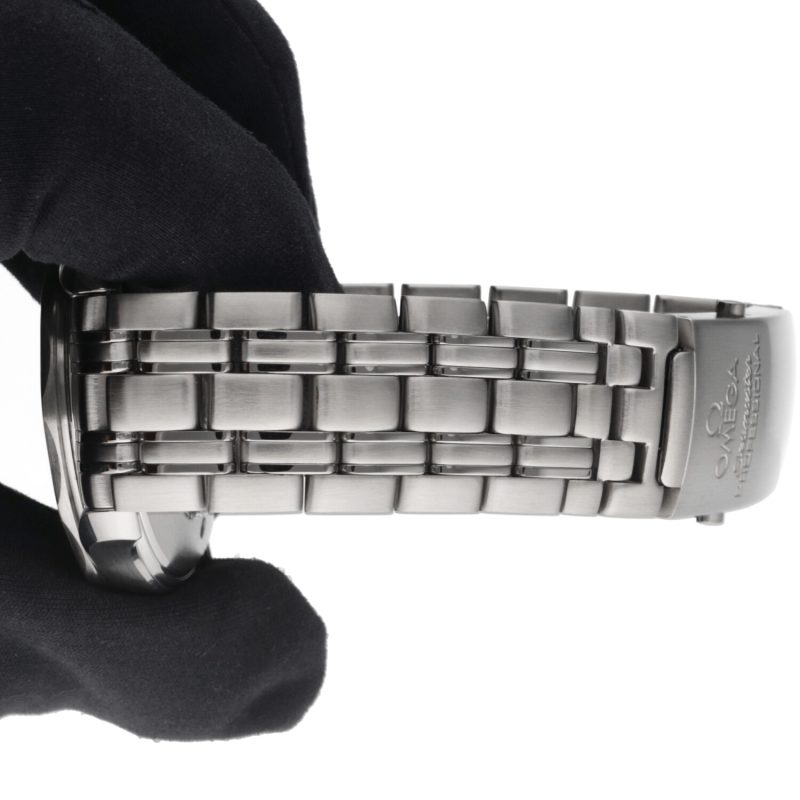 2001 ca. Unpolished Omega ref. 25418000 Bond Seamaster Diver 300M Quartz 41 mm. with Cards - Image 4