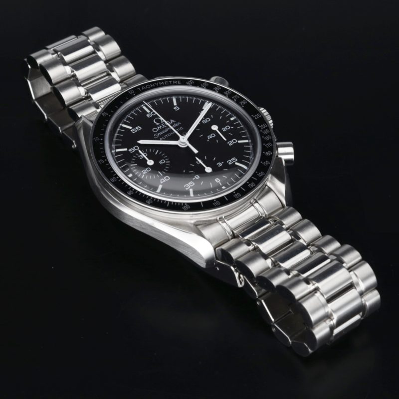 2001 ca. Omega ref. 35105000 Speedmaster Automatico Reduced 39 mm. Scatola+Libretto+Garanzia+Revisione Omega - immagine 13