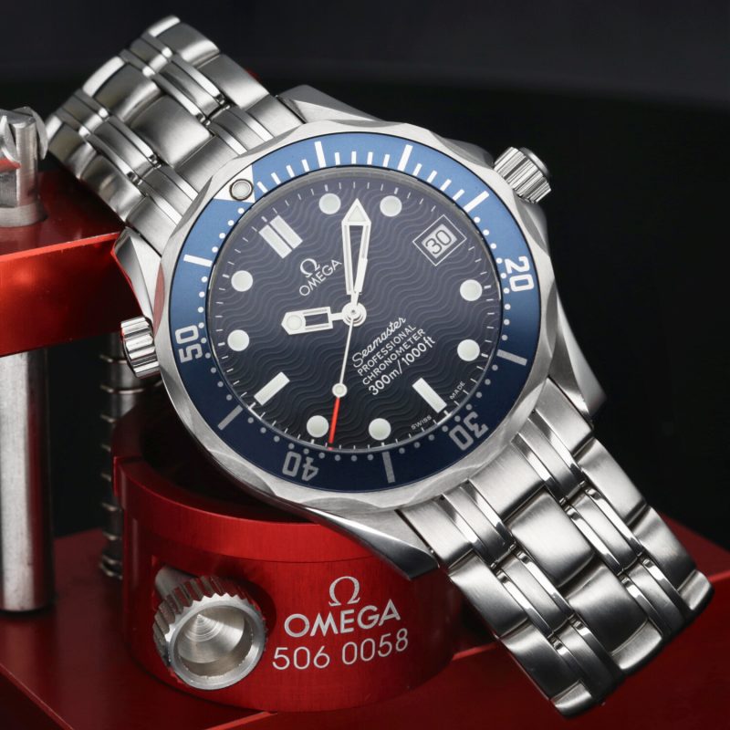 2000 ca. Omega ref. 25518000 Bond Seamaster Diver 300M Automatic 36 mm. Box and Papers - Image 4