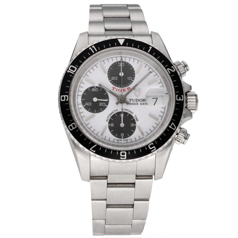 1997 Tudor "Tiger" ref. 79270 Prince Date Small Block Quadrante Panda "Porcellana" Full-set - immagine 3