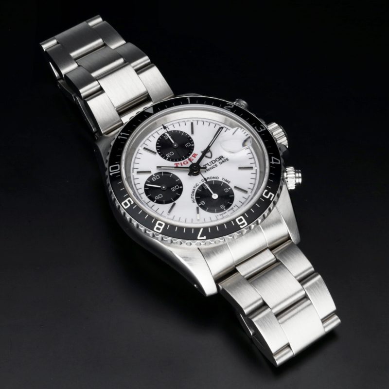 1997 Tudor "Tiger" ref. 79270 Prince Date Small Block Quadrante Panda "Porcellana" Full-set - immagine 13