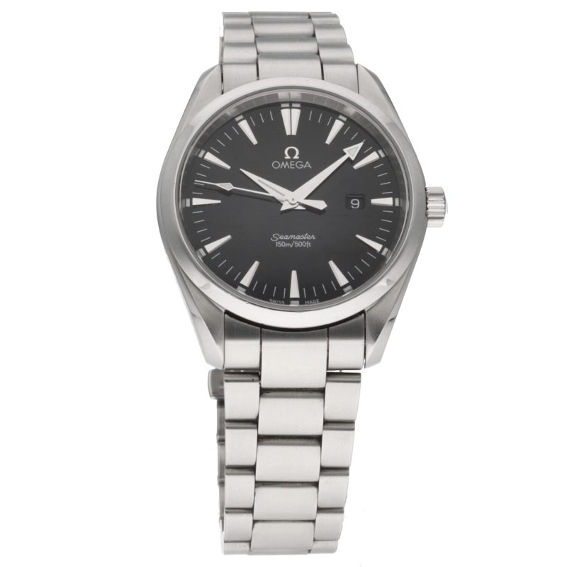 2022 Unpolished Omega 25175000 Seamaster Aqua Terra Quartz 39.2mm Full-set - Image 3