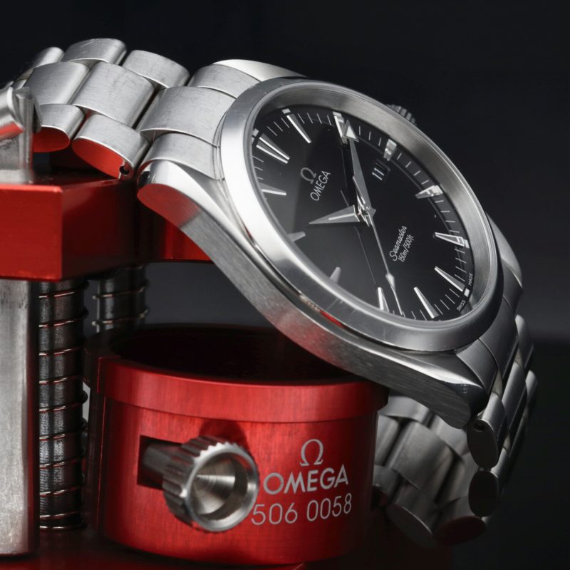 2022 Unpolished Omega 25175000 Seamaster Aqua Terra Quartz 39.2mm Full-set - Image 6