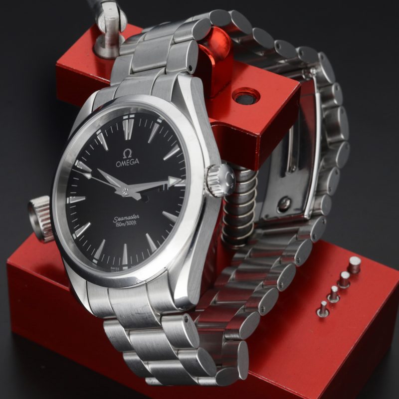 2022 Unpolished Omega 25175000 Seamaster Aqua Terra Quartz 39.2mm Full-set - Image 7
