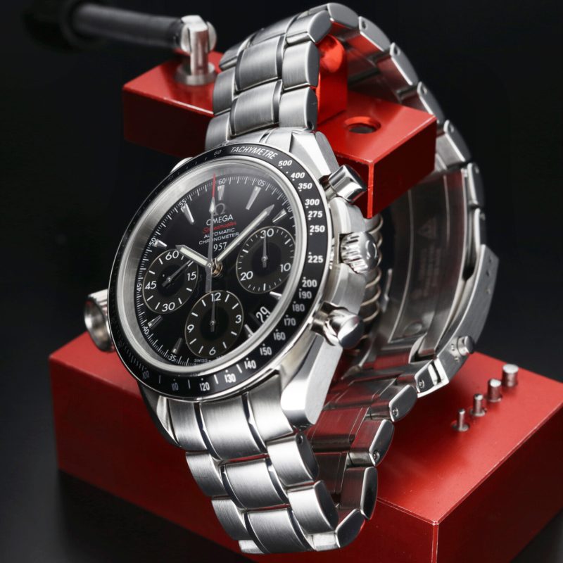 2010 Omega ref. 32330404001001 Speedmaster Date 1957 Japan Limited, Box and Cards - Image 7