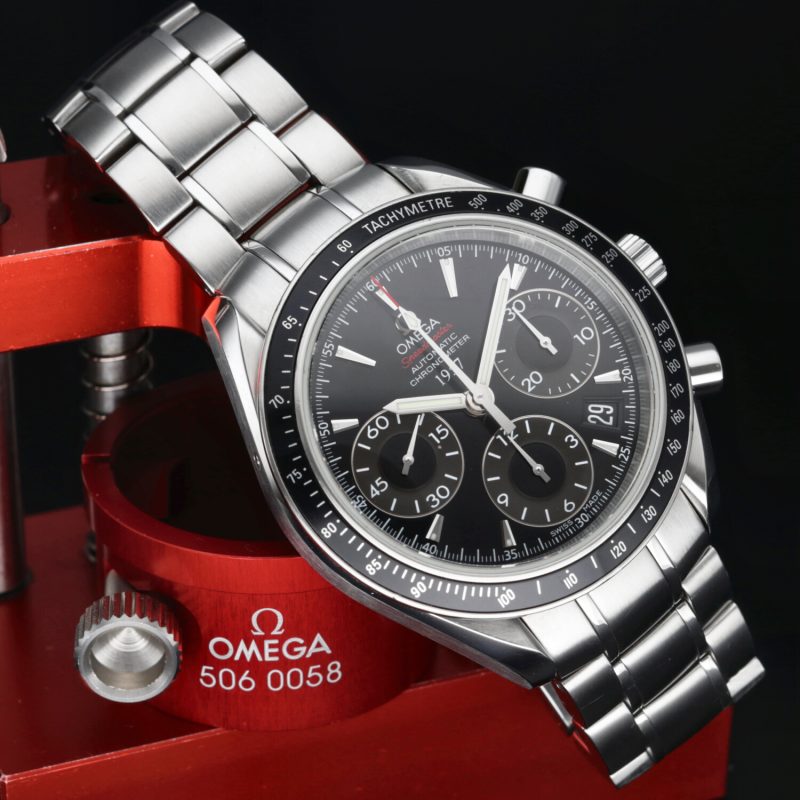 2010 Omega ref. 32330404001001 Speedmaster Date 1957 Japan Limited, Box and Cards - Image 5