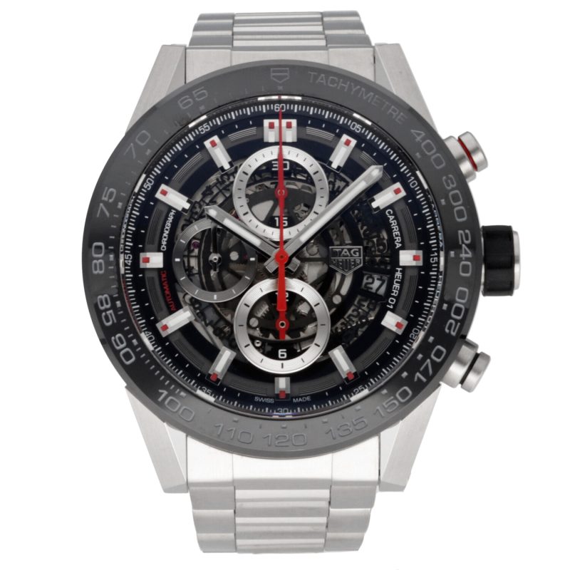 2017 TAG Heuer CAR2A1W.BA0703 Carrera Calibre Heuer 01 Automatic 45 mm. Full-set - Image 3
