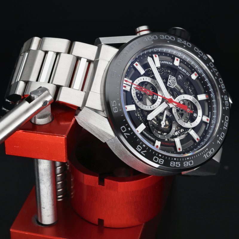 2017 TAG Heuer CAR2A1W.BA0703 Carrera Calibre Heuer 01 Automatic 45 mm. Full-set - Image 6