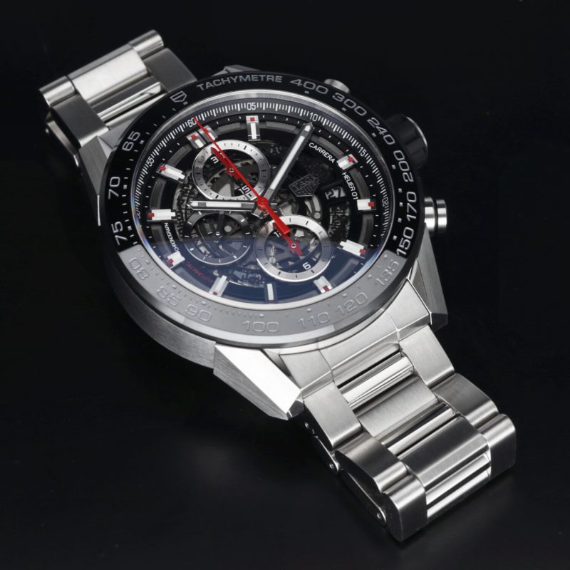 2017 TAG Heuer CAR2A1W.BA0703 Carrera Calibre Heuer 01 Automatic 45 mm. Full-set - Image 13