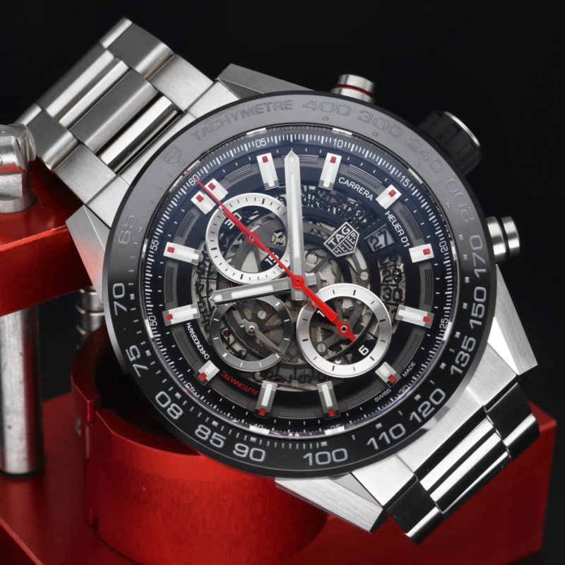 2017 TAG Heuer CAR2A1W.BA0703 Carrera Calibre Heuer 01 Automatic 45 mm. Full-set - Image 5