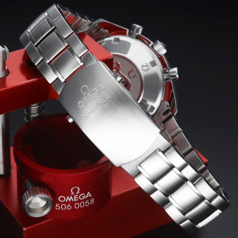 ca. 2010 Unpolished Omega 32310404002001 Speedmaster Date Chronometer 40 mm. - Image 8
