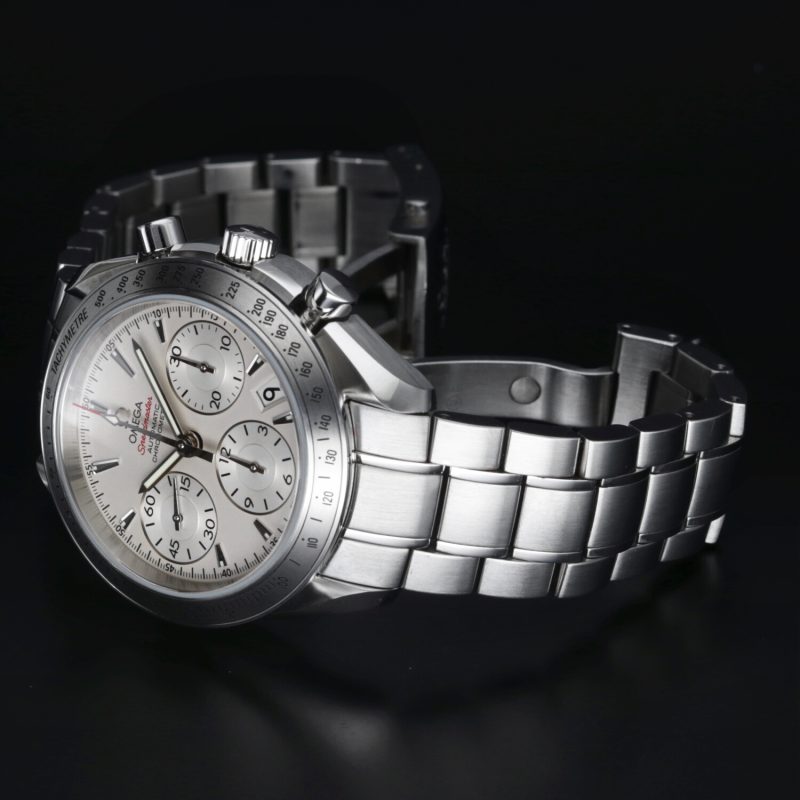 ca. 2010 Unpolished Omega 32310404002001 Speedmaster Date Chronometer 40 mm. - Image 16