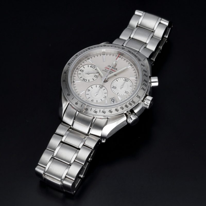 ca. 2010 Unpolished Omega 32310404002001 Speedmaster Date Chronometer 40 mm. - Image 14