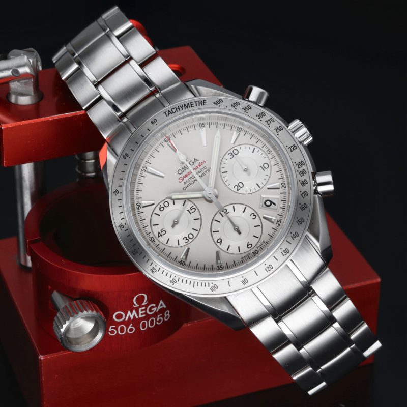 ca. 2010 Unpolished Omega 32310404002001 Speedmaster Date Chronometer 40 mm. - Image 5