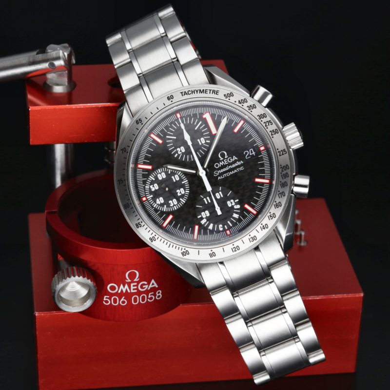 2002 Omega 35195000 Speedmaster Racing Automatico 39 mm. Schumacher Limited Edition, Full-set - immagine 5