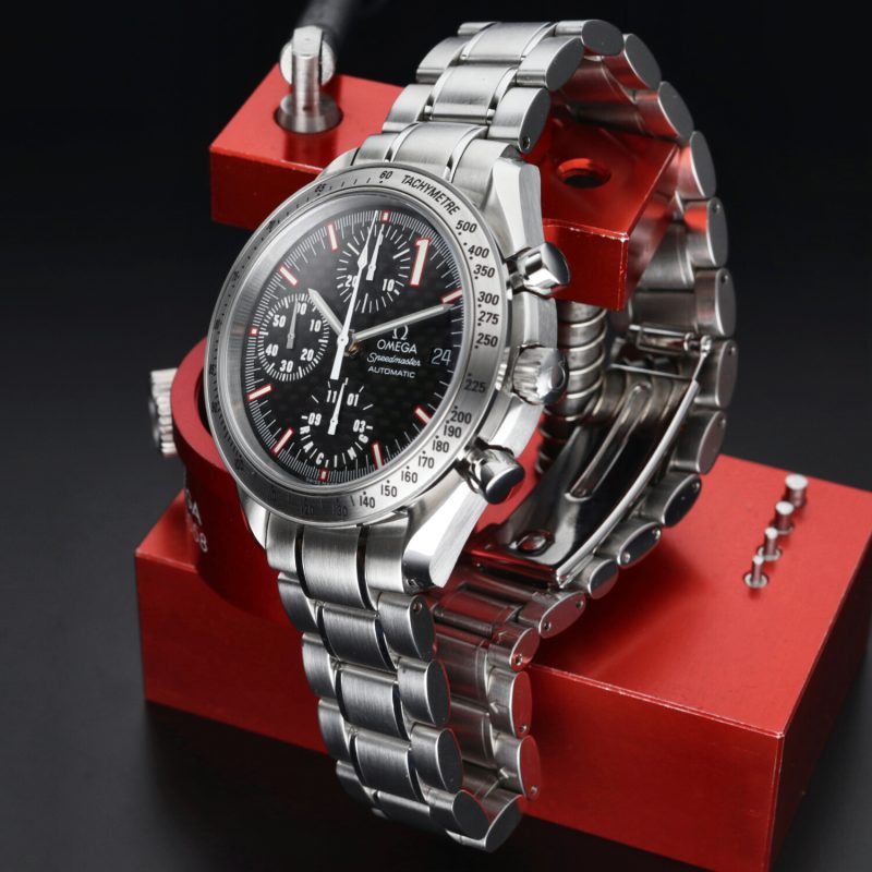 2002 Omega 35195000 Speedmaster Racing Automatico 39 mm. Schumacher Limited Edition, Full-set - immagine 7