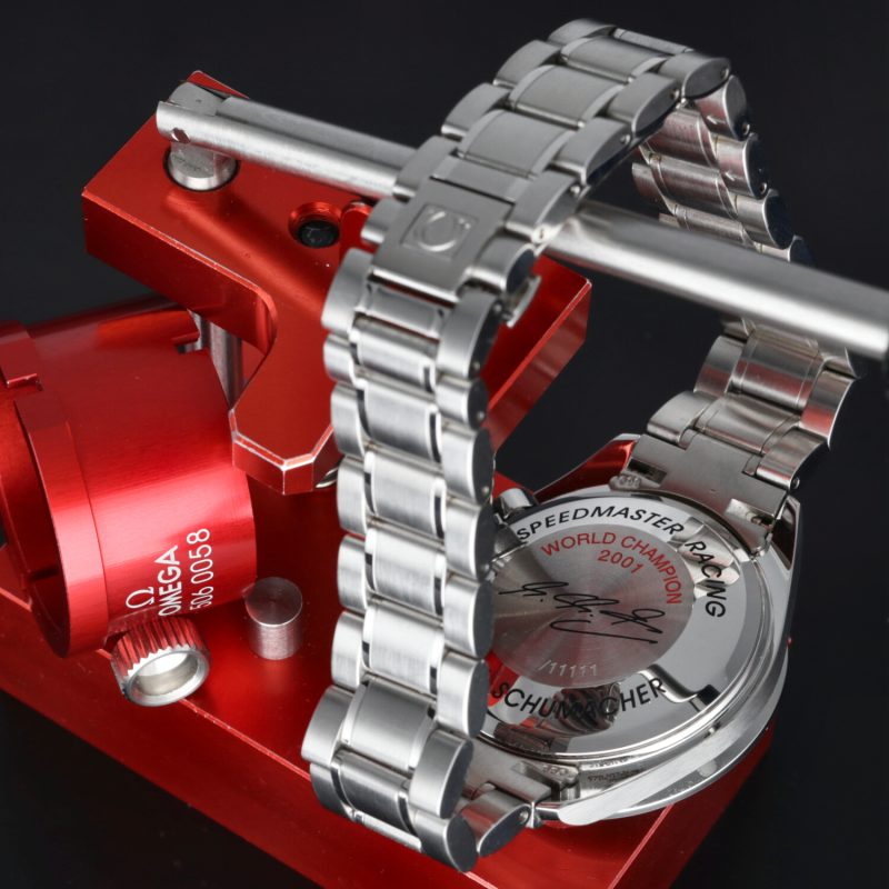2002 Omega 35195000 Speedmaster Racing Automatico 39 mm. Schumacher Limited Edition, Full-set - immagine 11