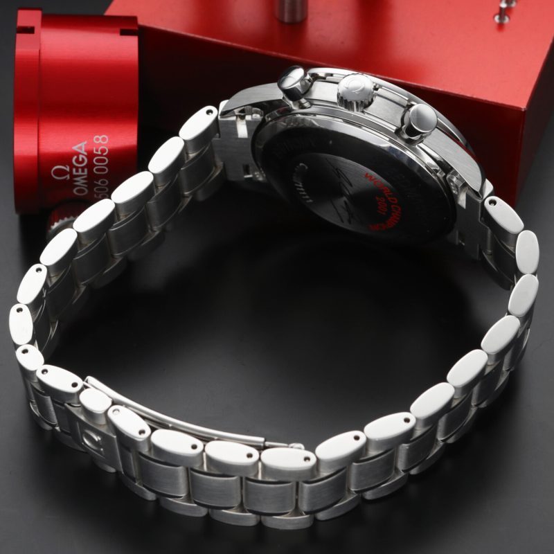 2002 Omega 35195000 Speedmaster Racing Automatico 39 mm. Schumacher Limited Edition, Full-set - immagine 12