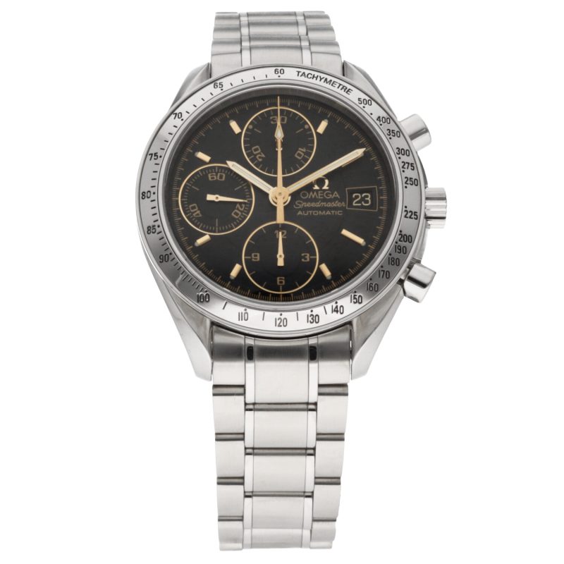 2005 Omega 35135400 Speedmaster Data Japan Limited Automatcio 39 mm. Scatola, Libretto, Garanzia - immagine 3