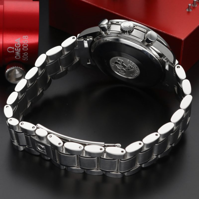 2005 Omega 35135400 Speedmaster Data Japan Limited Automatcio 39 mm. Scatola, Libretto, Garanzia - immagine 12