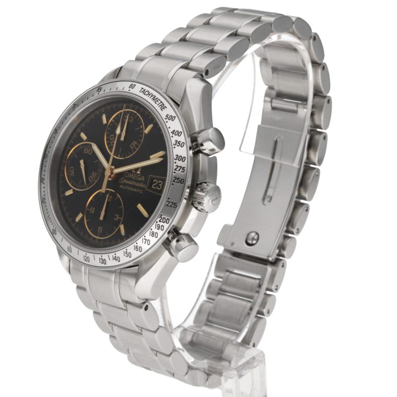 2005 Omega 35135400 Speedmaster Data Japan Limited Automatcio 39 mm. Scatola, Libretto, Garanzia - immagine 2