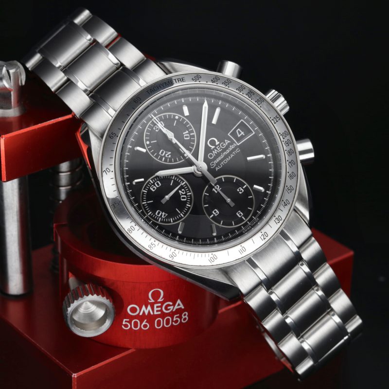 2006 Omega ref. 35135000 Speedmaster Date Automatic 39mm Box+Booklet+Cards+Omega Serviced - Image 4
