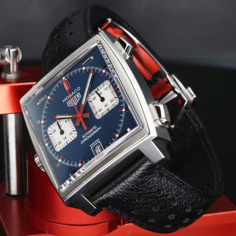 2017 TAG Heuer CAW211P.FC6356 Monaco Steve McQueen, Scatola, Libretto, Garanzia - immagine 6