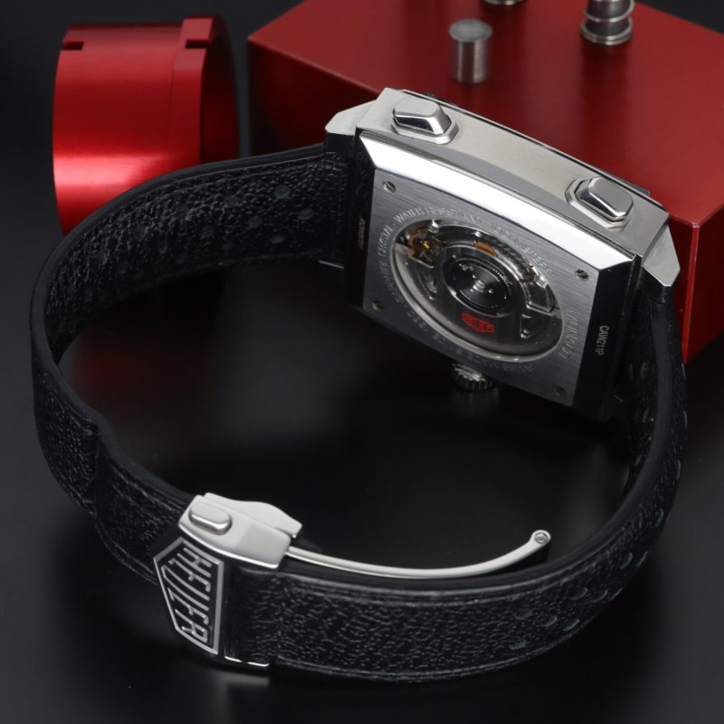2017 TAG Heuer CAW211P.FC6356 Monaco Steve McQueen, Scatola, Libretto, Garanzia - immagine 10