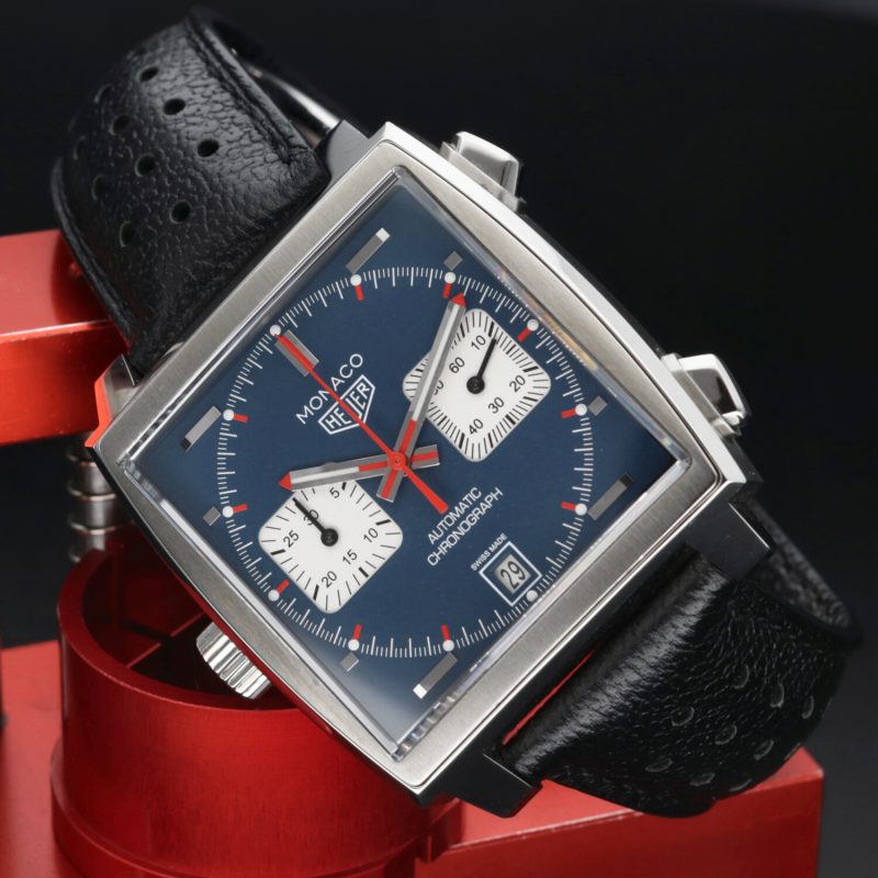 2017 TAG Heuer CAW211P.FC6356 Monaco Steve McQueen, Scatola, Libretto, Garanzia - immagine 4