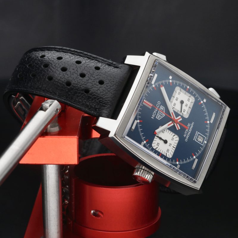 2017 TAG Heuer CAW211P.FC6356 Monaco Steve McQueen, Scatola, Libretto, Garanzia - immagine 5