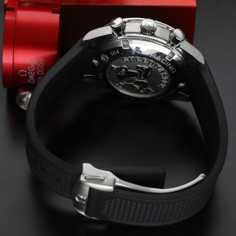 2018 Omega 32632405003001 Speedmaster Racing Co-Axial Chronograph 40mm Full set + Revisione Omega - immagine 11