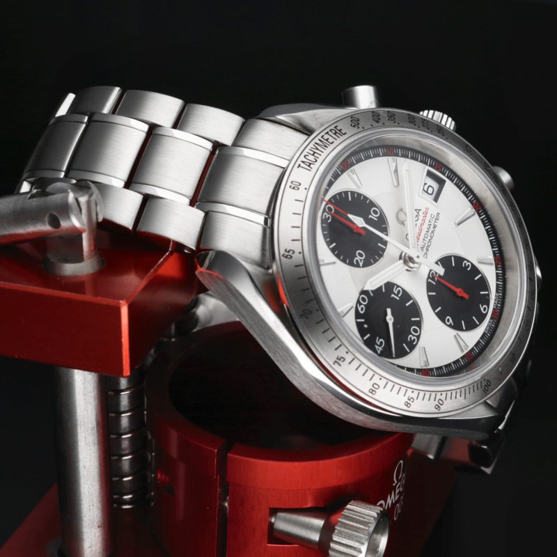 ca. 2012 Omega 32113100 Speedmaster Date Automatic 40mm. Box+Cards+Omega Serviced - Image 5